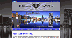 Desktop Screenshot of habalaw.com